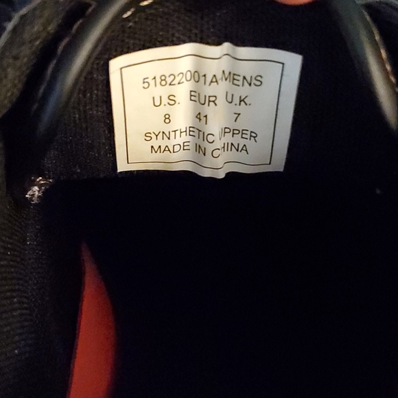 Levi's Black Men's Ethan Cacti Sneakers Size 8 - Picture 5 of 5